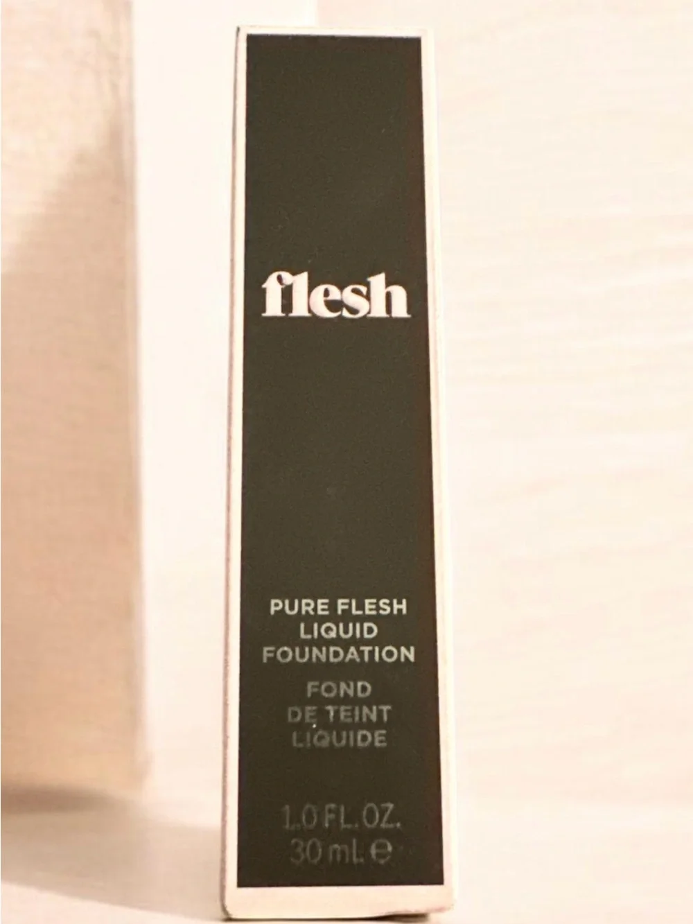 FLESH Pure Flesh Liquid Foundation – Shade 12 Macaroon Cool Pink 1 oz